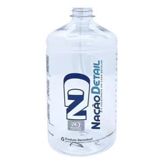 Nação Detail - Garrafa Transparente Snow Foam Aluminum 1L