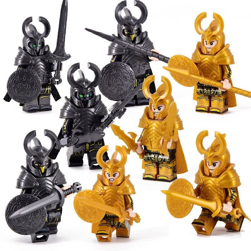 [Coleção 2473 Pessoas] Compatível com Lego High School Century Asgard ...