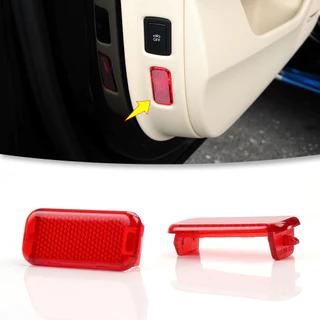 Porta Do Carro Lâmpada Sombra Luz De Advertência Vermelha Sinal Da Para Carros Audi A6 A4 A3 Q7 Q5 Q4 Q3