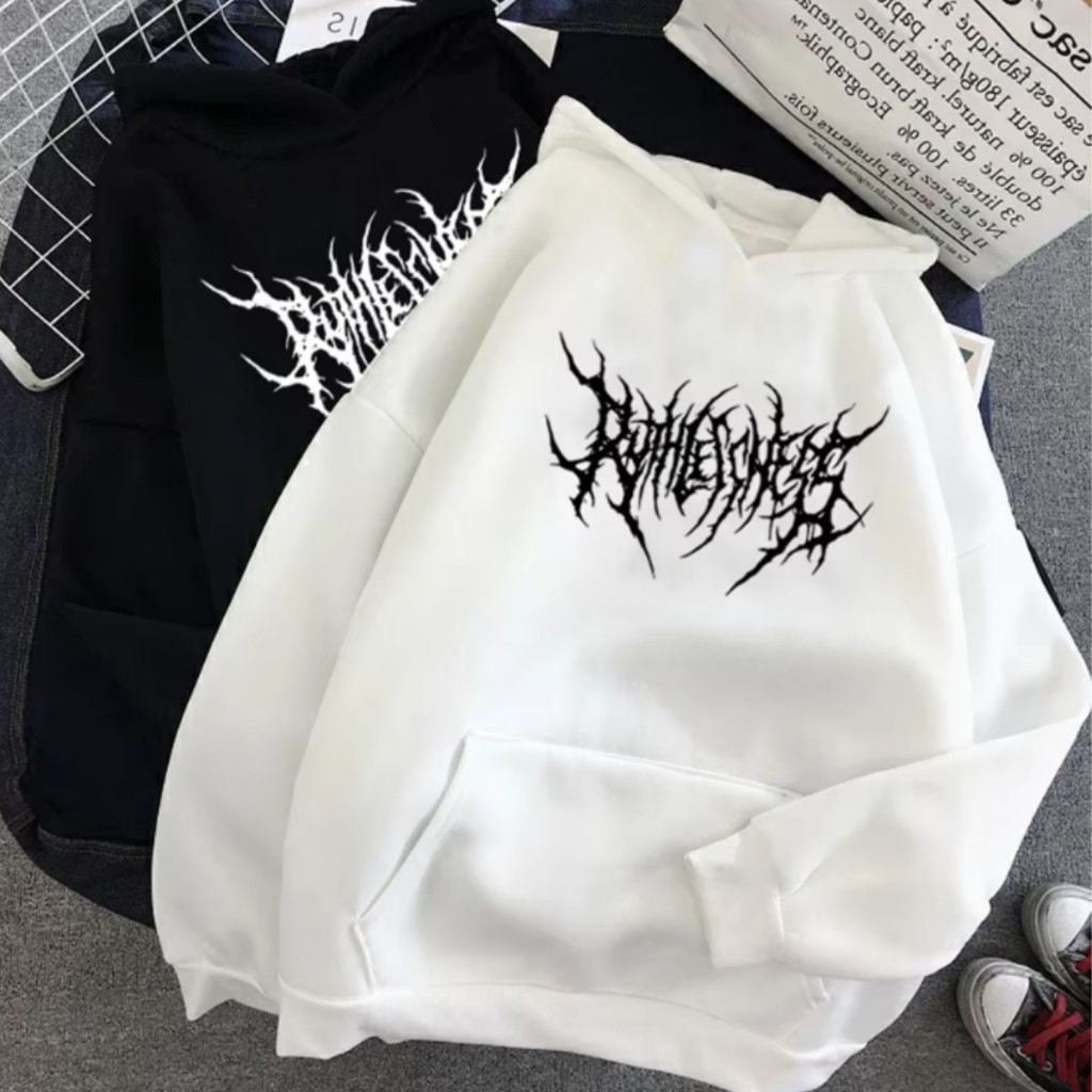 Moletom Streetwear Vibes Dark Góticas Estilo Grunge Unissex Flanelado