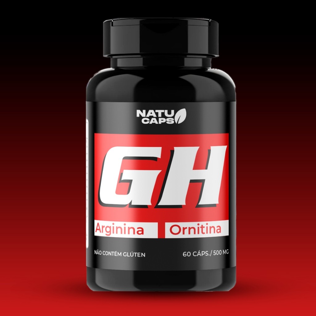 1 Pote de GH - 60 Capsulas - Fábrica de músculos - Envio Imediato ...