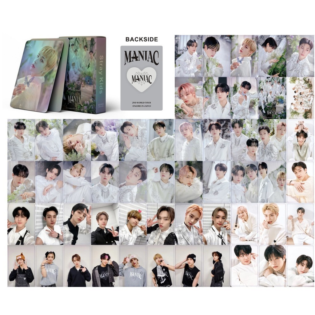 Stray Kids Laser Photocards MAXIDENT THE SOUND Maniac Álbum KPOP