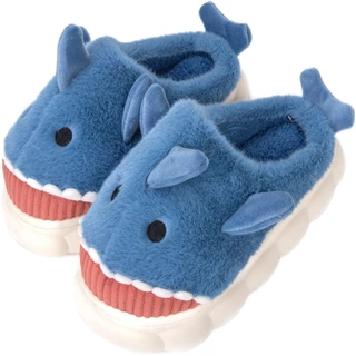Pantufa Tubarão Baby Shark 3d Emborrachado Antiderrapante