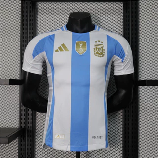 Camisa da Argentina 2024 Futebol Camisa Versão Casa Player