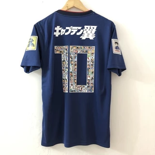 2018 Japan Soccer Jerseys Jérsei De Futebol Japonês Fonte De Desenho Animado Para Adultos Tailândia Bonitas Camisas TSUBASA