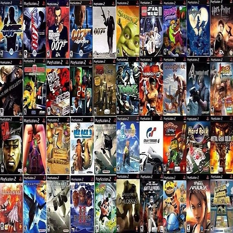 Jogo 2 Jogos Ps2 Diversos Patch - Mande Os Nomes Dos Jogos Ok | Shopee ...