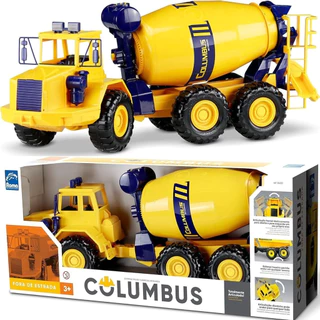Caminhão Betoneira Brinquedo Columbus Articulado Roma Infant