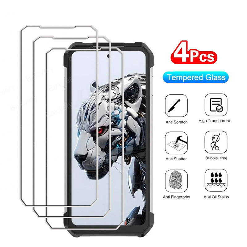Pack De 2 Protections D'Écran Bruni Pour Unihertz Tank 2 - Film Anti-Rayures Et Anti-Traces, Lavable Et Réutilisable