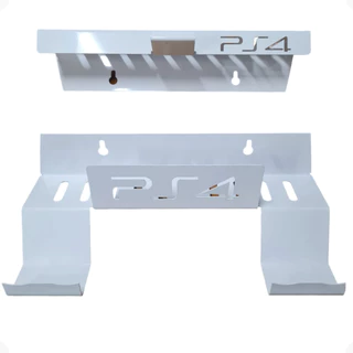 Suporte de Parede Para PS4 Branco