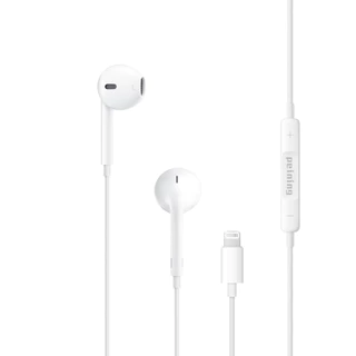 Fone de Ouvido com fio Lightning e Microfone