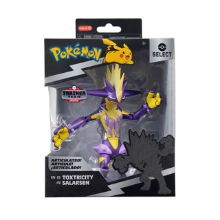 Boneco Super Articulado Toxtricity de 15cm - Pokémon