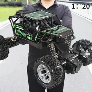 Carro de controle remoto XC12 1: 20, alta configuração material ABS resistente a choques, 2.4G, bateria longa, vida de quatro rodas off-road