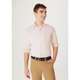 Camisa Básica Masculina Manga Longa Slim Hering
