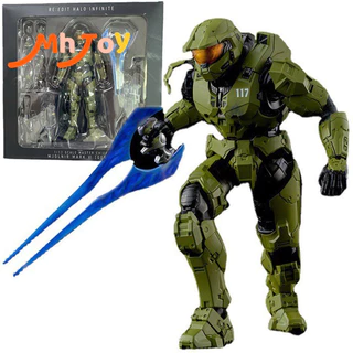 Figura De Ação HALO Boss Master 1/12 Sentinela Jogo De Mudança De Face Bonecos Modelo Articulado