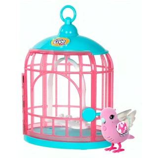 Brinquedo Little Live Pets Passarinho Robô Rosa F00264 - Fun