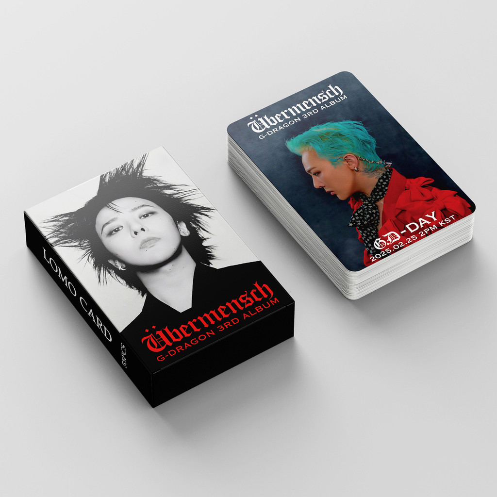 BIGBANG G-DRAGON MUSIC CARD 4点 BIGBANG G-DRAGON MUSIC CARD 4点