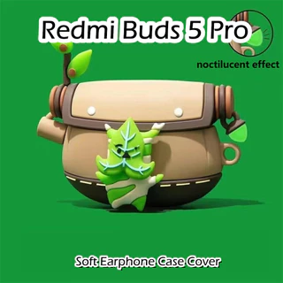 【 Original boutique 】 For Redmi Buds 5 Pro Case Anime Estilo Desenho Animado Capa Da Caixa Do Fone De Ouvido Em Silicone Macio