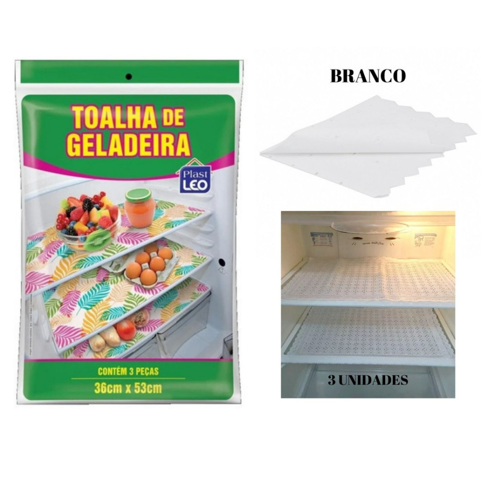 Toalha De Geladeira Com 3 Peças 36CM X 53CM