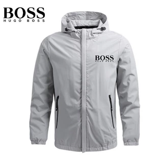 Hugo BOSS 2024 Casaco Esportivo Casual com Capuz de Moda de Alta Qualidade Casaco Esportivo Casual com Capuz para Homens