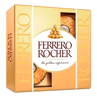 Bombom Ferrero Rocher 50g Com 4 Unidades