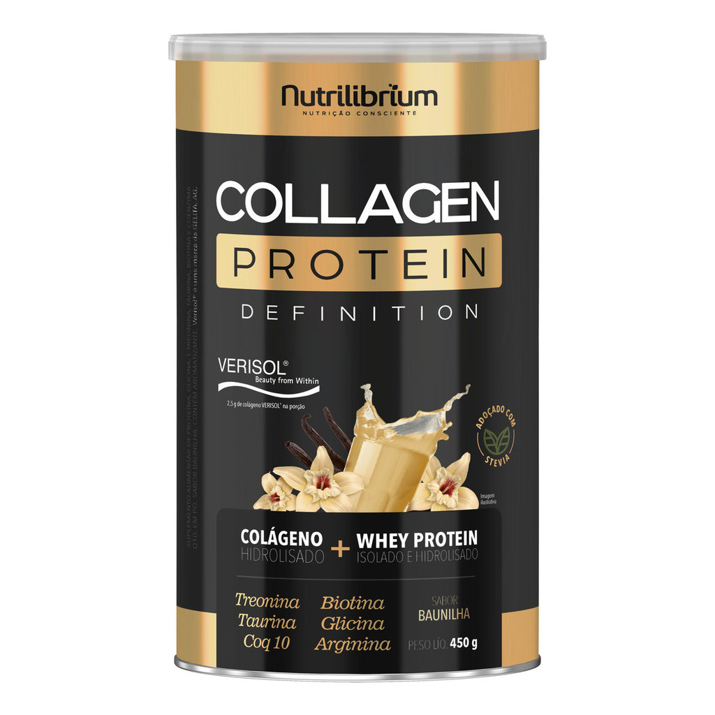 Colágeno Protein Definition Verisol Whey 450g Nutrilibrium