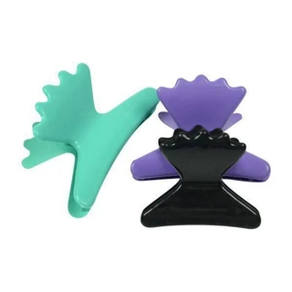 Kit Prendedor Cabelo Plástico Clip Piranha Cabelereiro C/6 em Oferta na Shopee