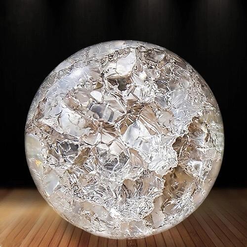 Bolinha De Vidro Cristal Para Fontes De Água Bolinha 5cm