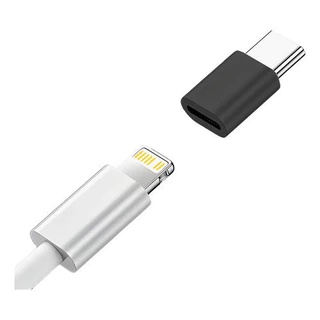 Adaptador Usb Tipo C Macho Para Lightning Fêmea iPhone