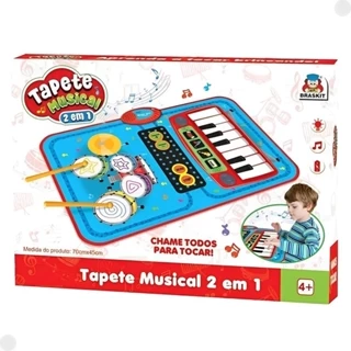Tapete Musical 2 em 1 Infantil 06309 - Braskit