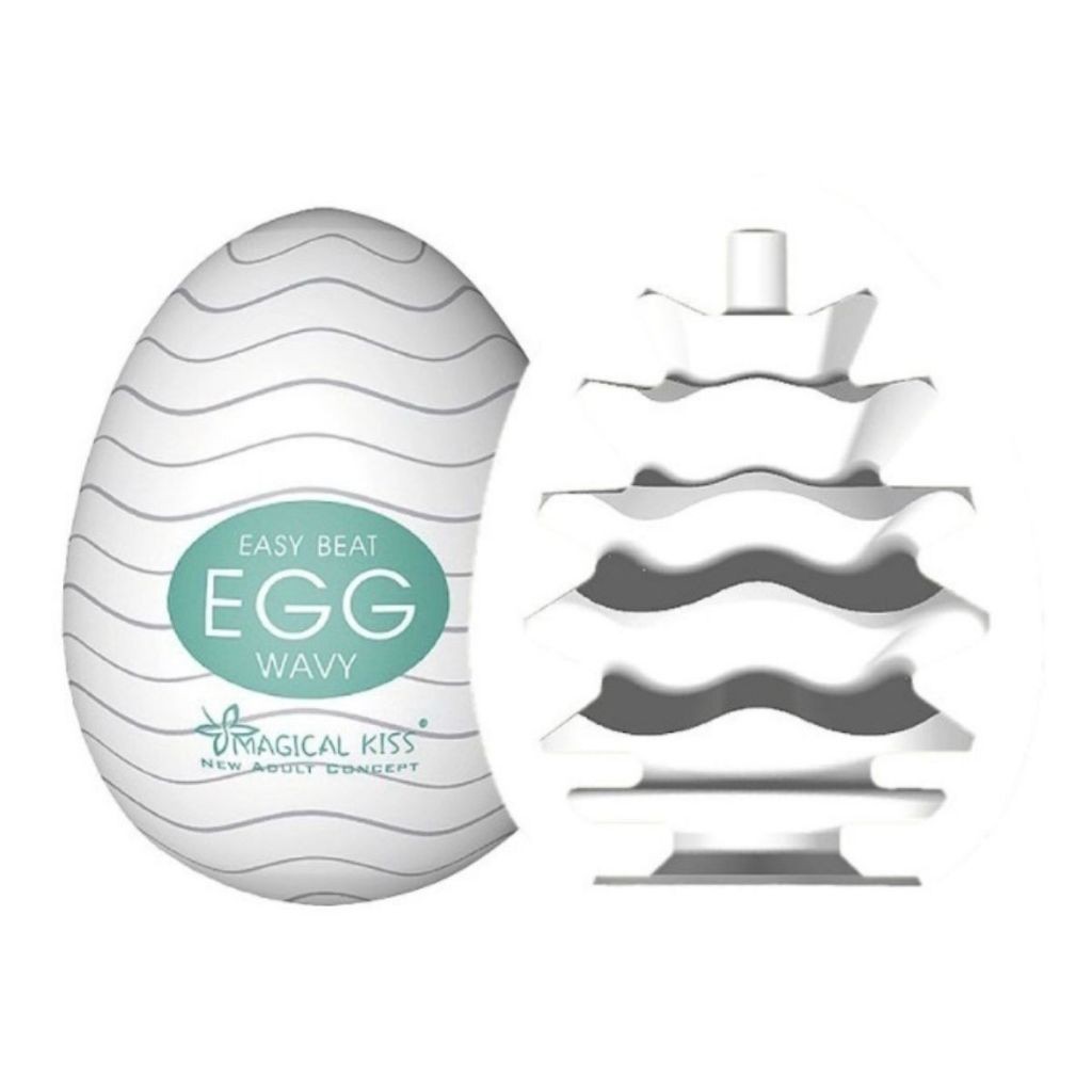Egg Masturbador Erotico Masculino e Feminino Magical Kiss Toque ...