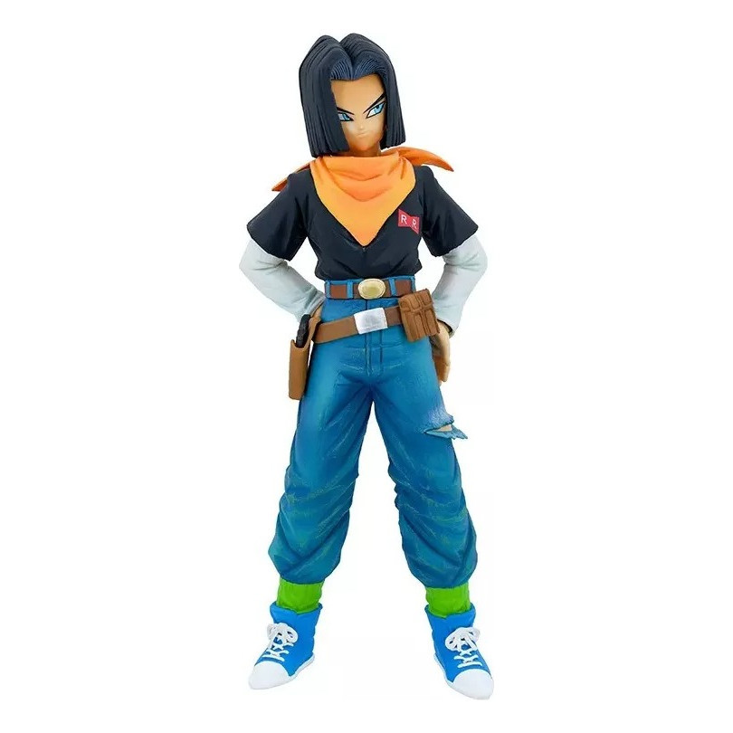 Boneco Android 17 Action Figure 24cm - Anime: Dragon Ball Z | Shopee Brasil