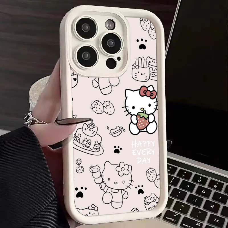 Bonito Hello Kitty Caso De Telefone Para Redmi Nota 14 13 12 11