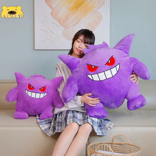 Aixixini 20-60cm Gengar Peluche Pokemon Brinquedos De Pelúcia Anime Recheados Boneca Kawaii Pingente Clip Recheado Suave Presente Para Crianças