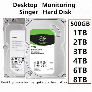 1TB 2TB 3TB 4TB 6TB Disco Rígido HDD 7200rpm 128MB Cache SATA III 3.5 " Servidor Desktop Monitoramento Interno