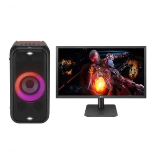 Monitor Gamer 21,5" Full HD + Caixa de Som LG IPX4 XL5S