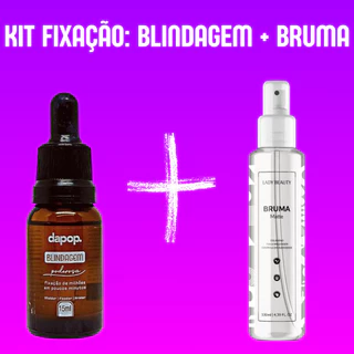 Kit Blindagem 15 ml Dapop + Bruma Matte Refrescante Lady Beauty