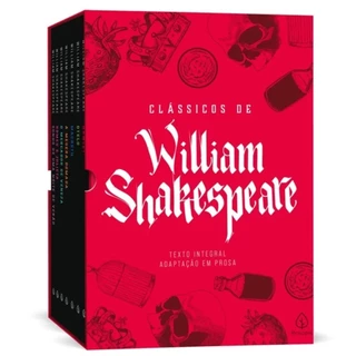 Box 7 Livros Clássicos de William Shakespeare - Com 7 marcadores de páginas em Oferta na Shopee