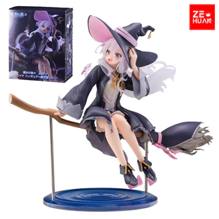 19cm Estatueta Anime Bruxa Andante,The Journey of Elaina， Action Figure A Jornada de Elaina, Toy modelo de coleção,action figure boneco brinquedo