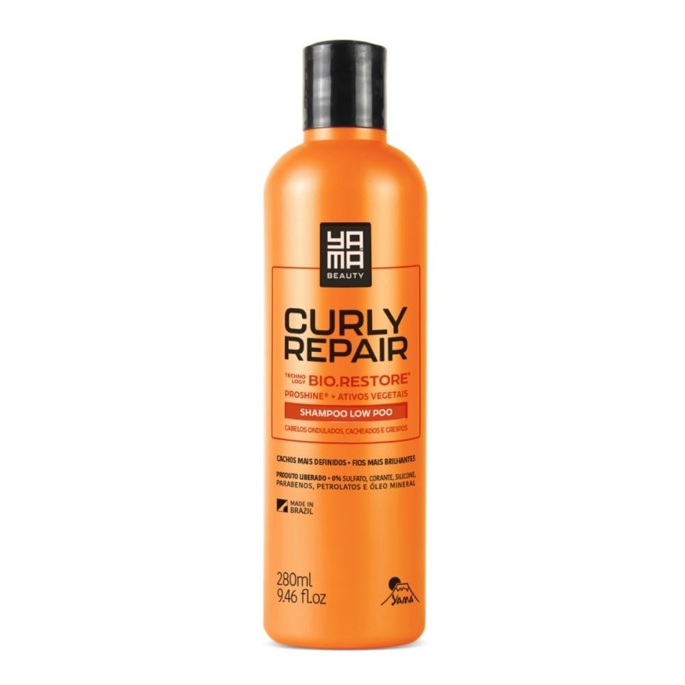 Yama Curly Repair Kit Shampoo Low Poo 280ml + Condicionador