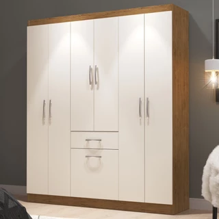 Guarda-Roupa Casal Marbella 6 Portas 2 Gavetas 5806