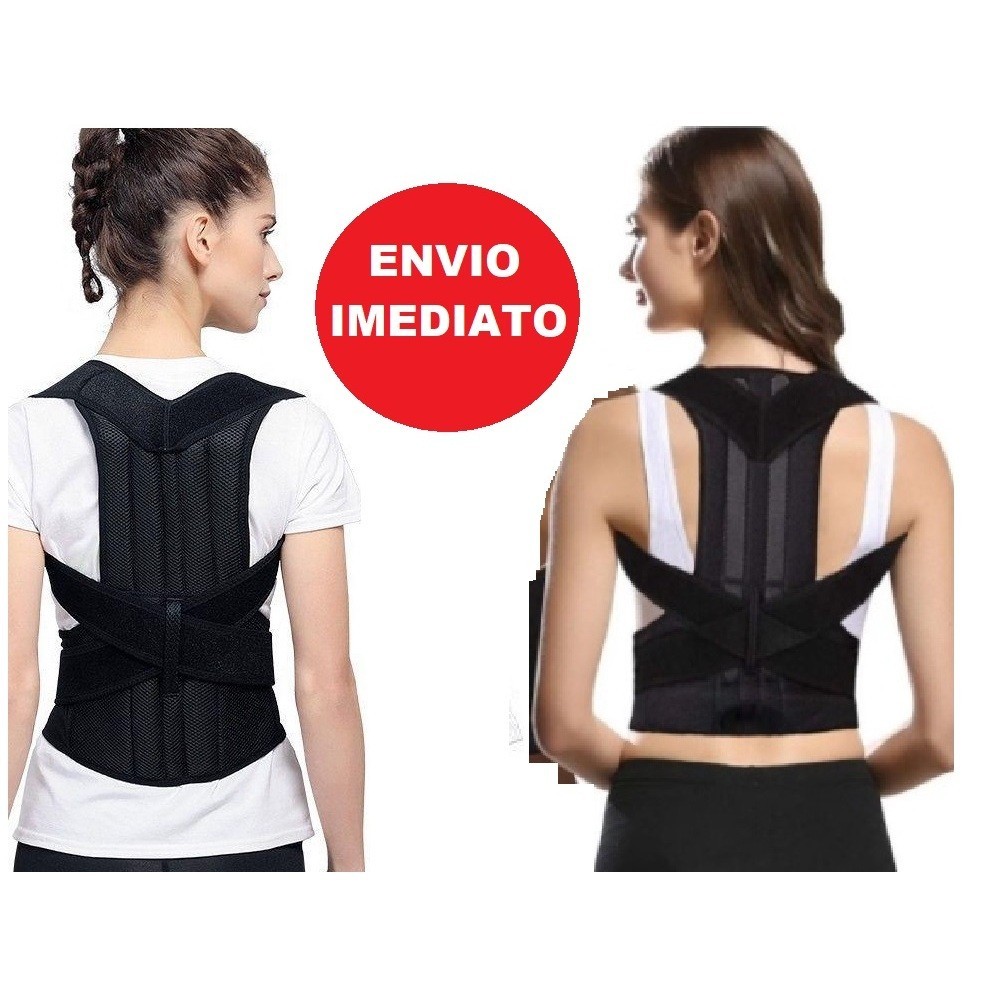 Colete Corretor De Postura Feminino Ortopédico Coluna Lombar Unisex ...