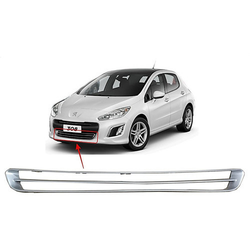 Friso Inferior Parachoque Dianteiro Peugeot 308 2012 13 14 1