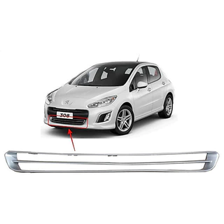 Friso Inferior Parachoque Dianteiro Peugeot 308 2012 13 14 1