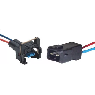 Kit Conector Chicote Bico Injetor Sensor Temp Macho E Femea