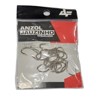 Anzol Jauzinho Niquelado 12pcs - Albatroz N 01 em Oferta na Shopee