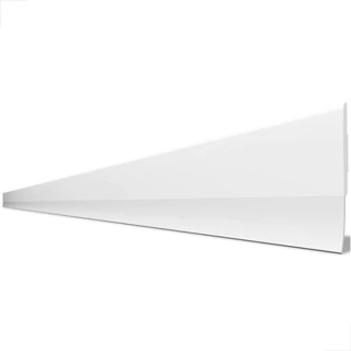 Veda Porta Adesivo 130cm branco Vedação Em Alumínio