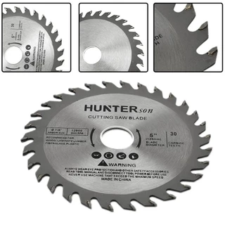 1pc 5inch 125mm Lâmina De Serra Com Ponta De Carboneto 30 Dentes Disco De Corte De Madeira Para Painéis Maciça À Base Compensada Ferramentas
