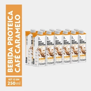 Kit 12x Bebida Proteica NotCo NotShake Protein 16g de Proteina Cafe Caramelo 250ml