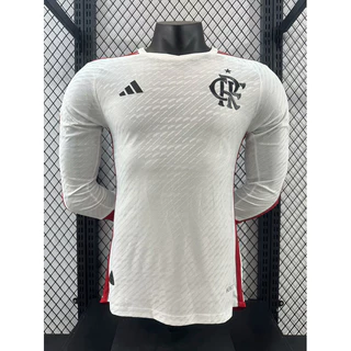 24/25 Futebol Versão Jogador manga comprida Jersey Futebol T-Shirt