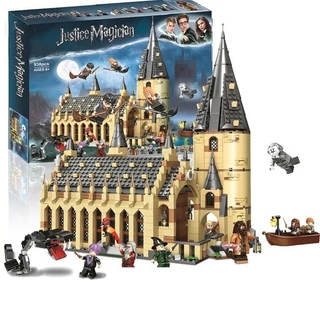 Harries Potter Hogwarts Train De Catle Torre Umbridge Da Floresta Proibida 4 Privet Drive Attack On The Burrow Hedwig Building Blocks Tijolos Com Figuras Brinquedos Presentes